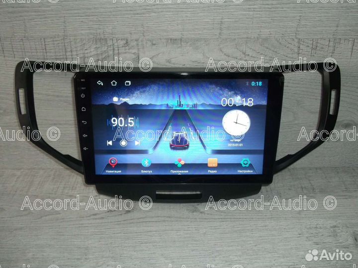 Магнитола 2DIN Honda Accord 8 Android GPS WiFi