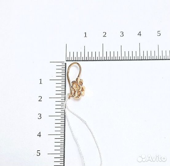 Серьги Золото