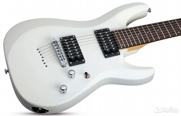 Schecter C-7 Deluxe swht электрогитара 7-стр