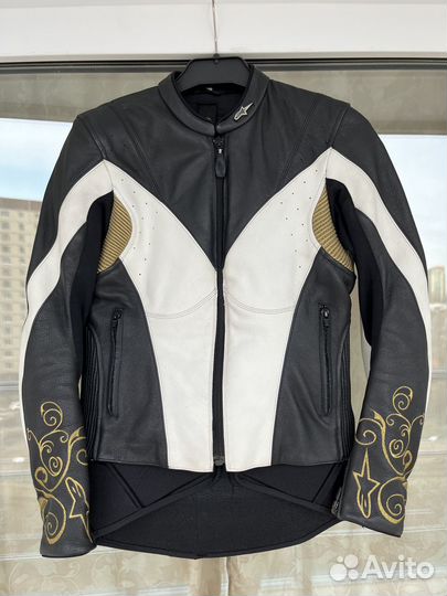 Мотокуртка кожаная Alpinestars stella anouke