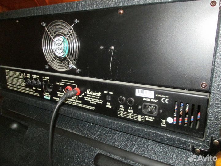 Басовый стек marshal VBA 400 -400 w. англия
