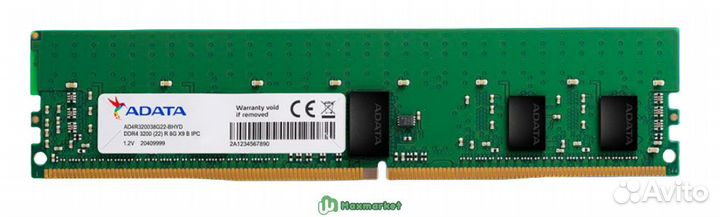 Оперативная память adata AD4R320038G22-bssc, 8 гб