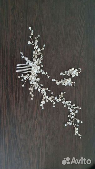 Свадебные украшения в волосы