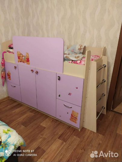 Детская кровать чердак