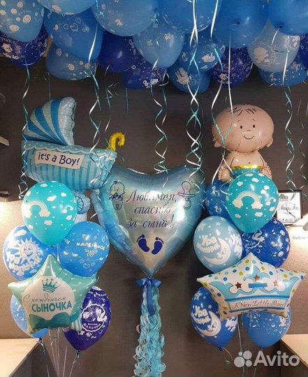 Воздушные шарики, гелиевые шары, шарики