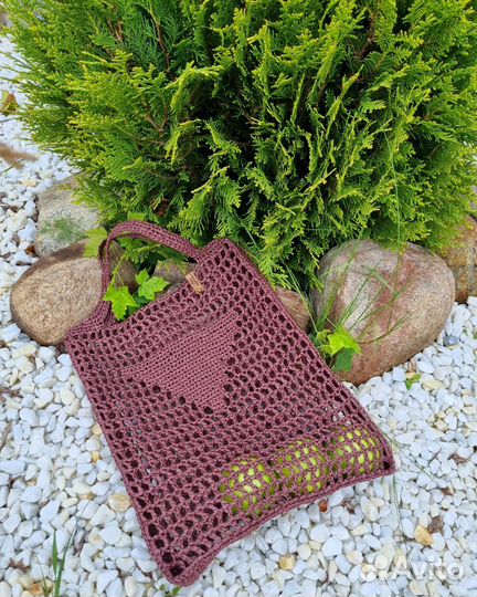 Сумка авоська ручной работы