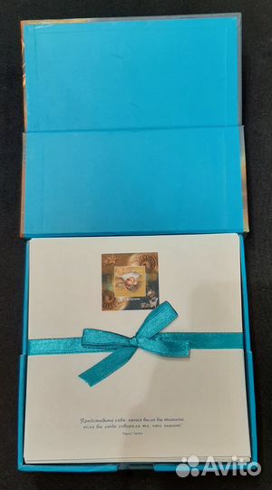 Настольный блок для записей с фоторамкой 