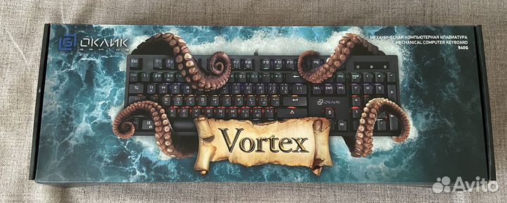 Игровая механическая клавиатура оклик 940g vortex