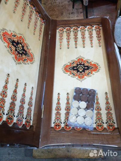 Нарды ручной работы новые