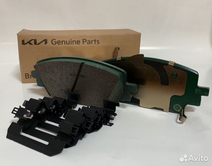 Колодки тормозные передние 58101P2A70 KIA/hyundai