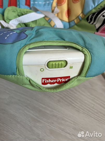 Гамак детский с вибрацией и игрушками fisher price