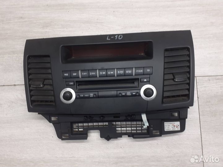 Магнитола Mitsubishi Lancer 10