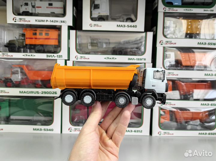 Маз-6516 самосвал 8x4