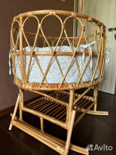 Люлька колыбель плетеная