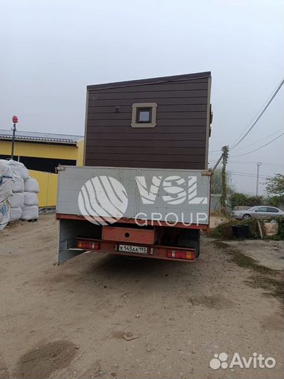 Баня бочка Квадро