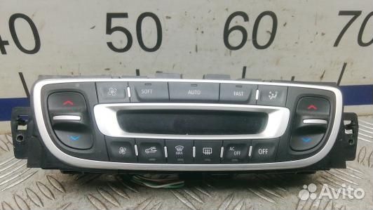 Блок управления печки и климат-контроля renault fl