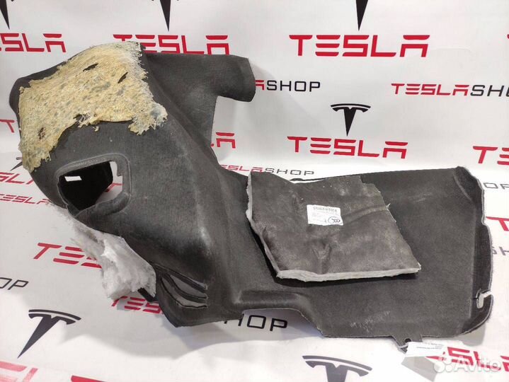 Отделка багажника Tesla Model S рест. 2018