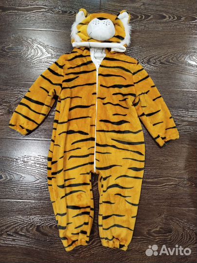 Кигуруми тигр 98-104