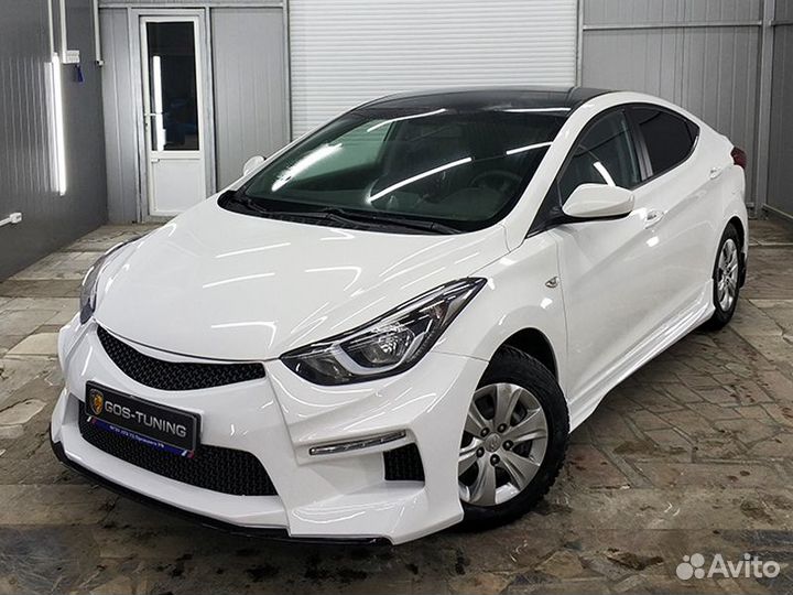 Тюнинг обвес (Бампера) на Hyundai Elantra MD