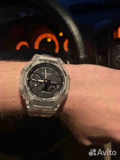 Наручные мужские часы Casio G-shock S2100 в Ачинск