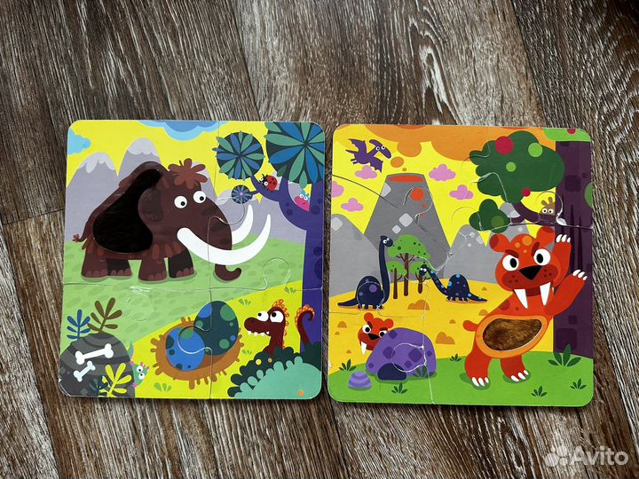 Развивающий сортер и пазл