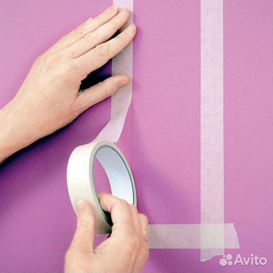 Лента малярная 0,048x50м белый