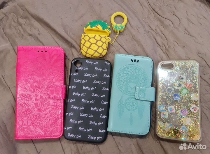 Чехлы для айфонов 7 и XR, Samsung Note20