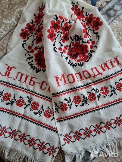 Рушник свадебный,вышитый,новый