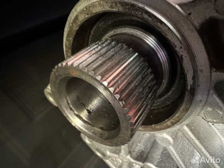 Восстановление шлицов вала раздатки freelander 2