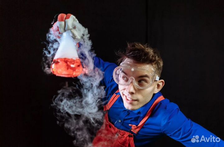 Химическое шоу Научное шоу Крио-шоу профессор шоу