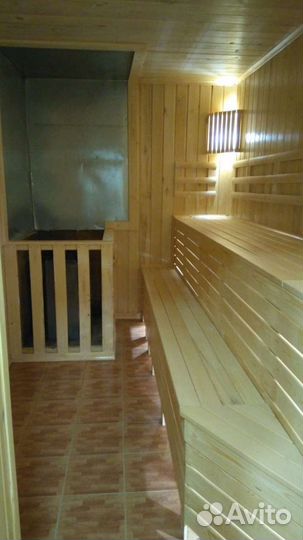 Баня сауна с бассейном