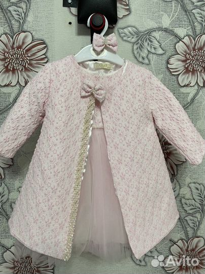 Нарядное платье для девочки 1 год