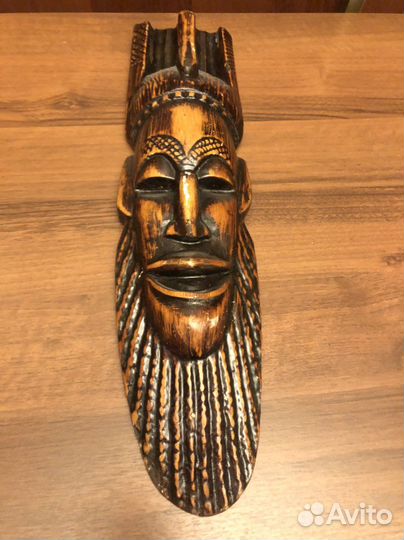 Панно. Маска. Лицо. Гипс