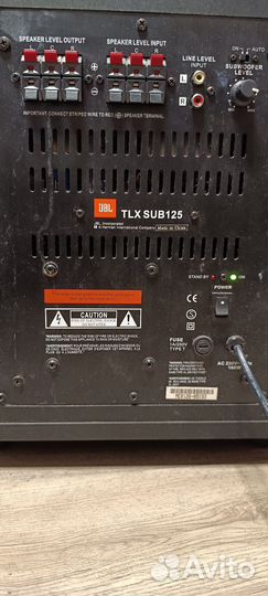 Активный subwoofer jbl tlx sub 125