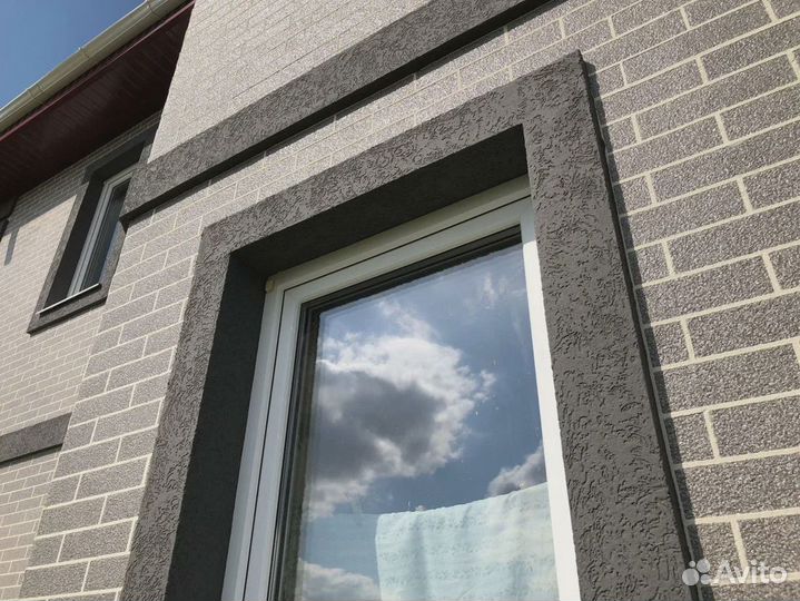 Гибкий кирпич на сетке