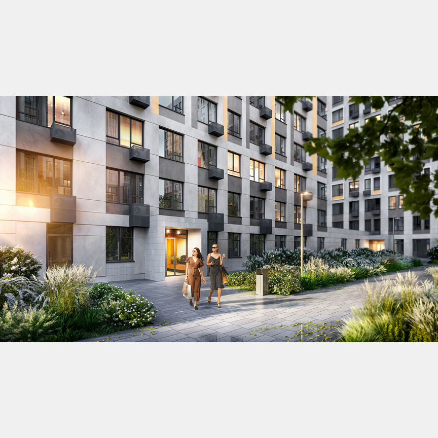 1-к. квартира, 51,4 м², 1/15 эт.