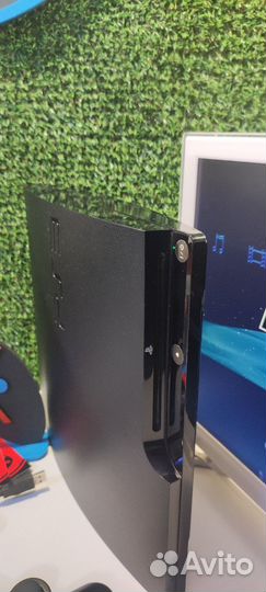 PS3 Slim,500gb. 100+ игр, шитая, 3в1