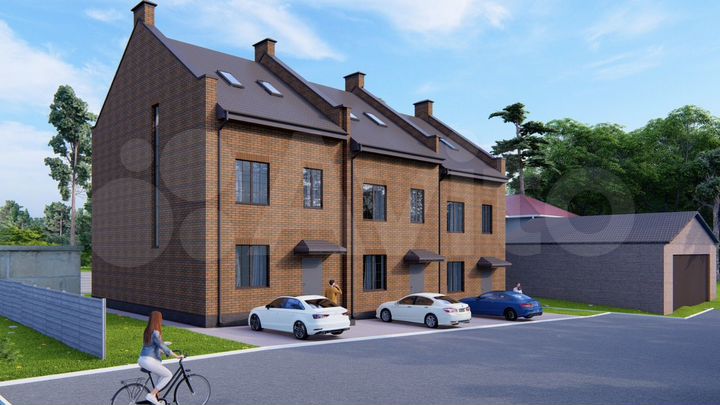 Дом 150 м² на участке 3 сот.