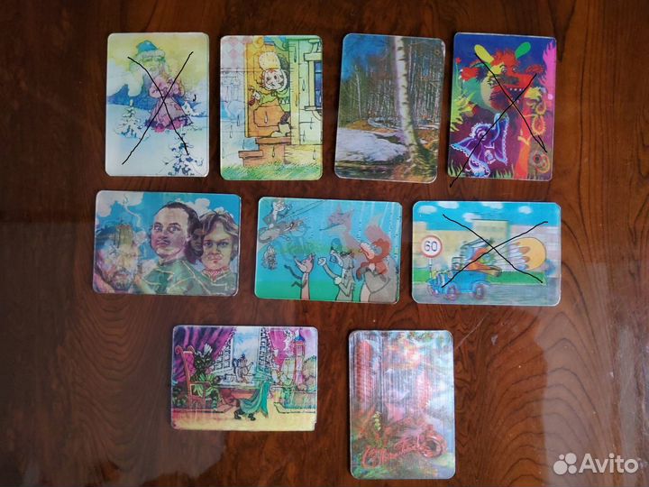 Календари переливающиеся СССР 80 е годы