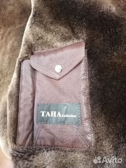 Дубленка натуральная мужская 52 54