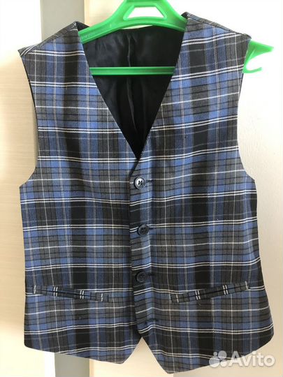 Жилет школьный для мальчика 134