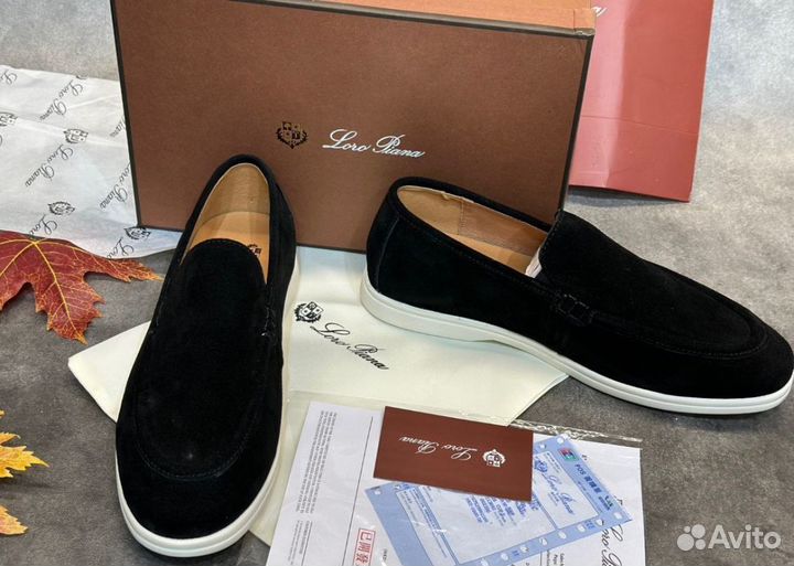 Лоферы Loro Piana легкие