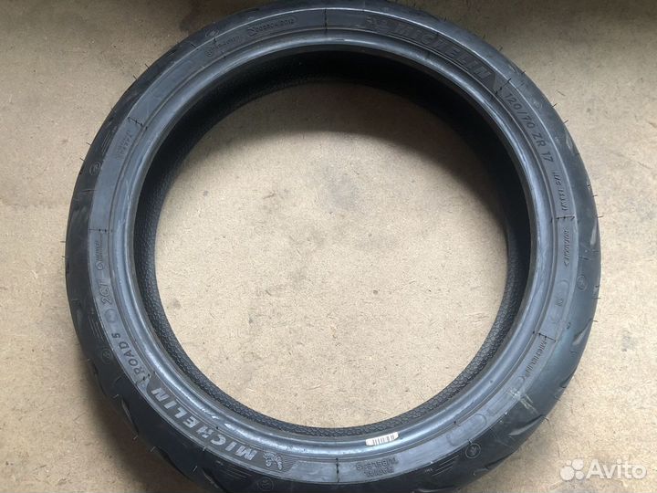 Комплект мотошин michelin pilot road 5 2CT+