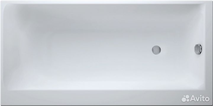 Акриловая ванна Cersanit SMART L 170x80 см, с ножками