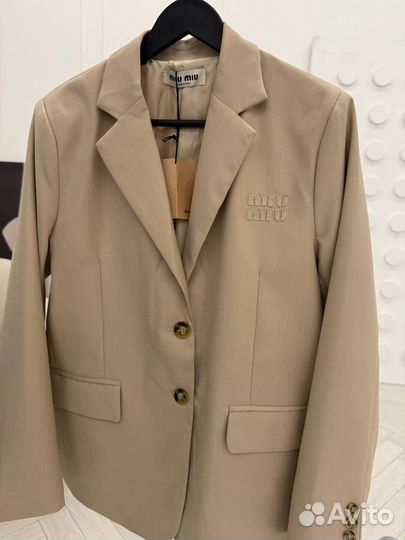 Пиджак miu miu женский