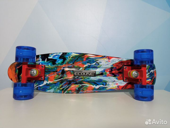 Пластборд пениборд Ecoline bora multicolor, новый