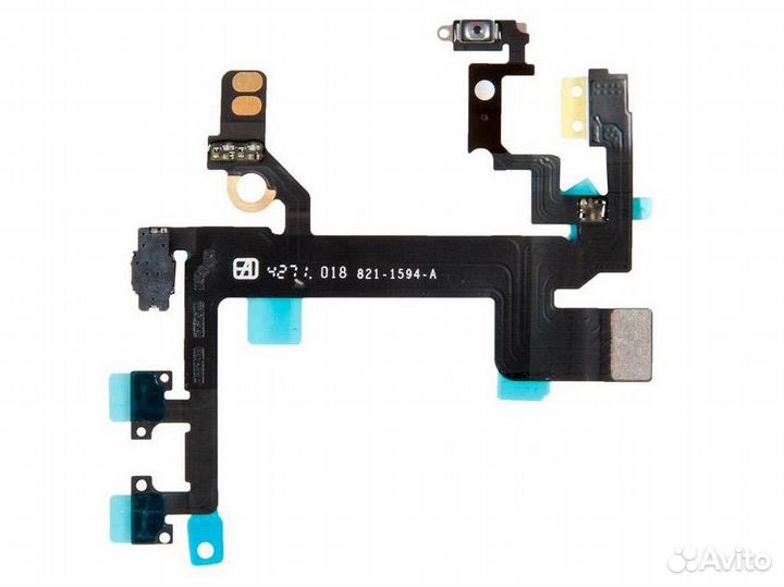 Шлейф кнопки включения iPhone 5s