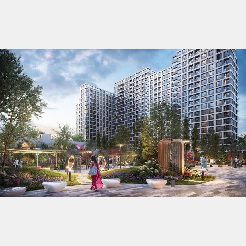 2-к. квартира, 58 м², 21/22 эт.