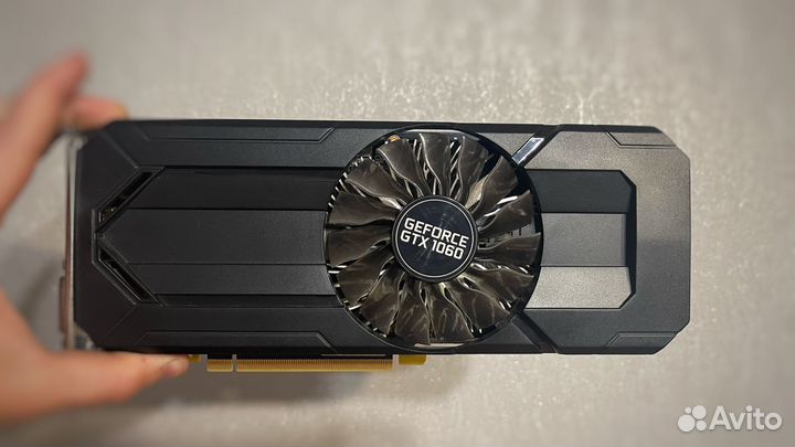 Видеокарта gtx 1060 StormX