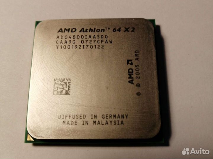 Процессор athlon 64 x2 4800+мать+озу